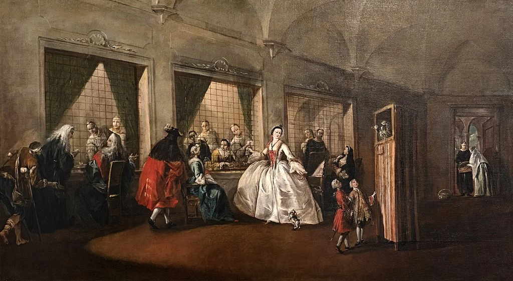 Sala del Parlatorio - Ca' Rezzonico, Venezia